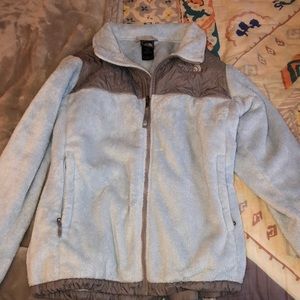 North face zip up jacket